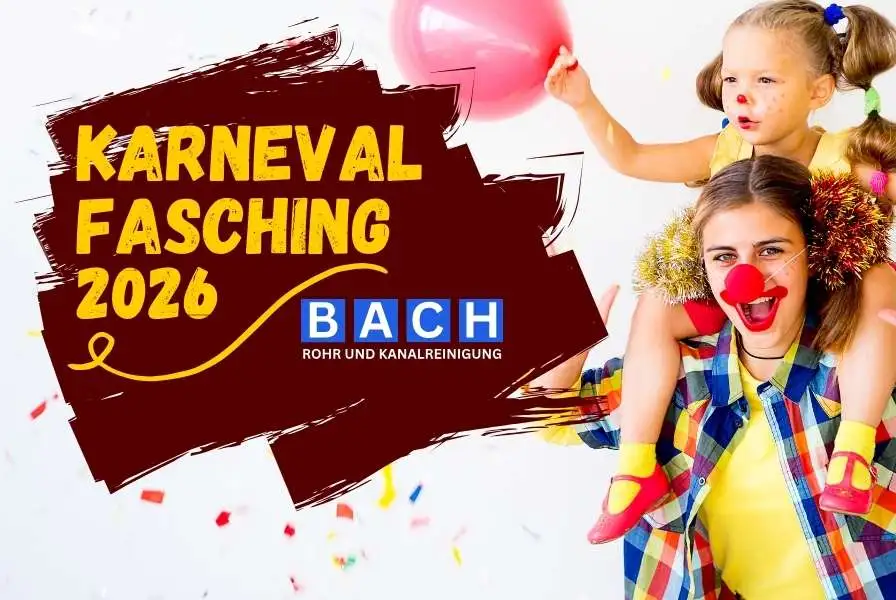 Rohrverstopfung an Karneval und Fasching vermeiden