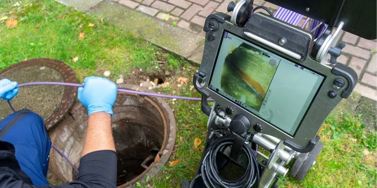 Rohrinspektion mit Kamera